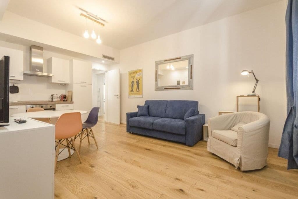 Appartement, 1 chambre (Acqua) | Coin séjour | Télévision à écran plat, Netflix, services de streaming