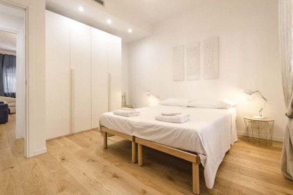 Appartamento, 1 camera da letto (Acqua) | 1 camera, una scrivania, ferro/asse da stiro, Wi-Fi gratuito