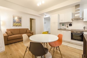 Departamento, 1 habitación (Terra) | Área de sala de estar | Televisión de pantalla plana, Netflix y servicios de streaming 