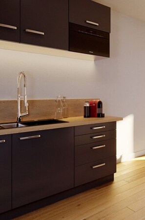 Full-size fridge, microwave, stovetop, espresso maker - La Grange des Pères (Annecy)