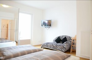 Apartment, 2 Bedrooms (Suite 22) | Soundproofing, free WiFi - Boardinghaus Norderney (Norderney)