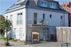 Fassade der Unterkunft