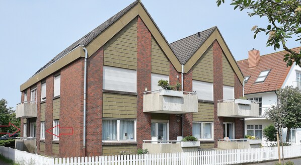 Façade de l’hébergement