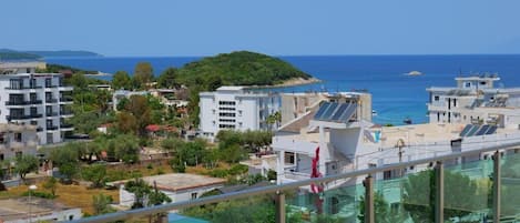 Deluxe Double Room, Balcony, Sea View | Beach/ocean view