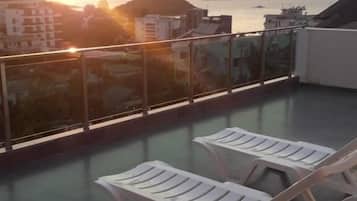 Deluxe-Doppelzimmer, Balkon, Meerblick | Strand-/Meerblick