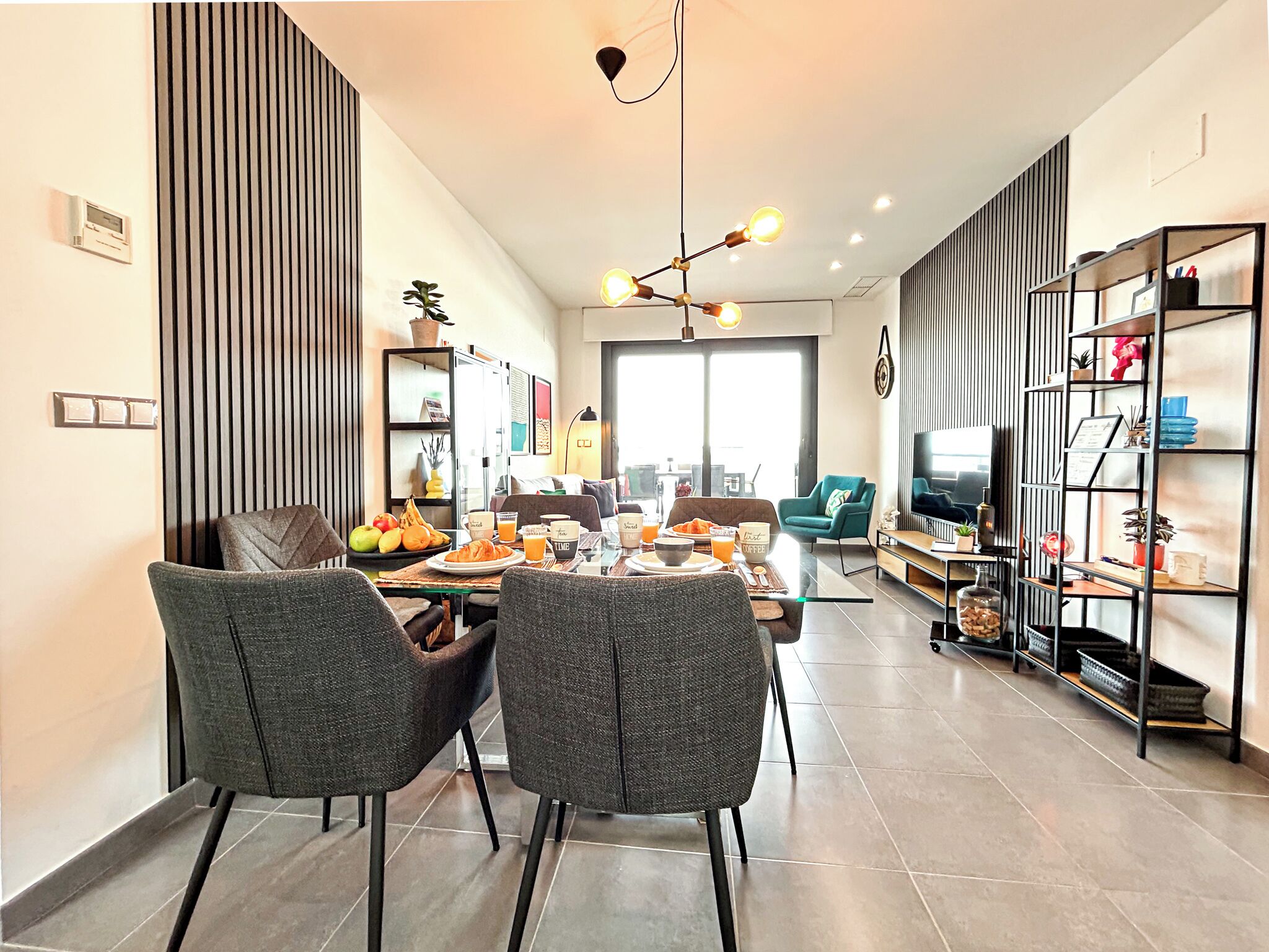 Apartment, 2 Bedrooms | Living area | TV