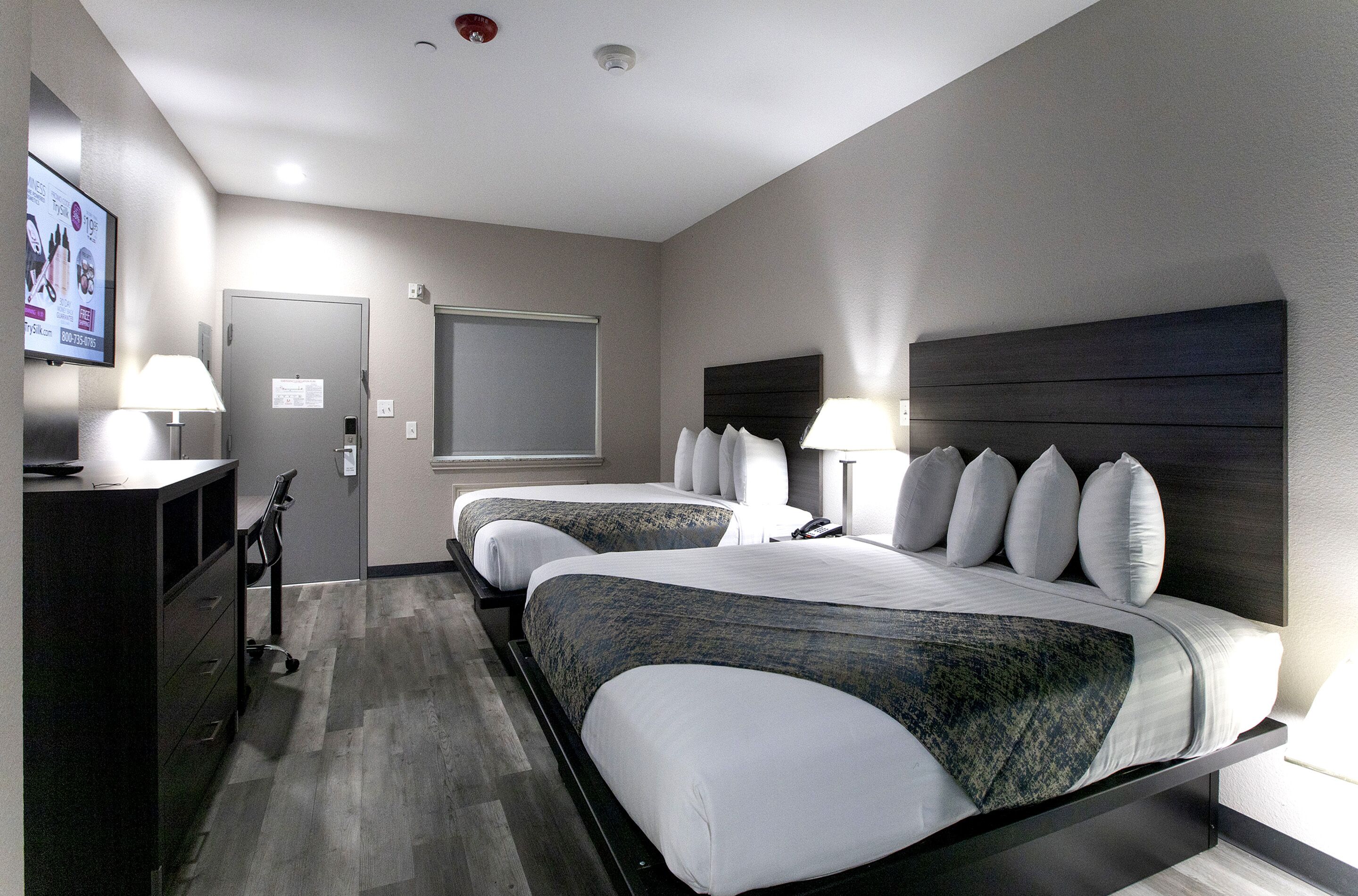 room, 2 queen beds | individually furnished, desk, iron/ironing board, free wifi