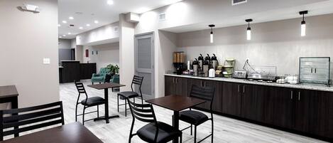 Petit déjeuner continental compris tous les jours