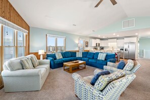 TV, table football, ping pong