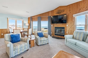 TV, table football, ping pong