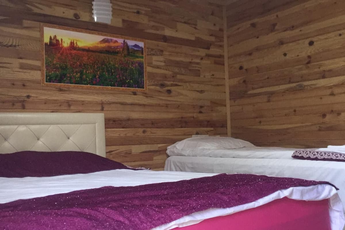 1 habitación, decoración personalizada y muebles diferentes