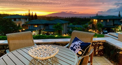 Amazing Ocean View-Sleeps 6-Kapalua Golf Villa 21P-Cold Central AC-Spacious