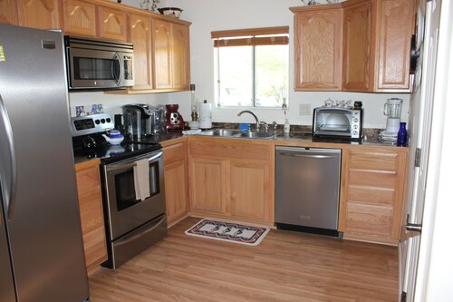 Guest house at the base of Pusch Ridge Mountain