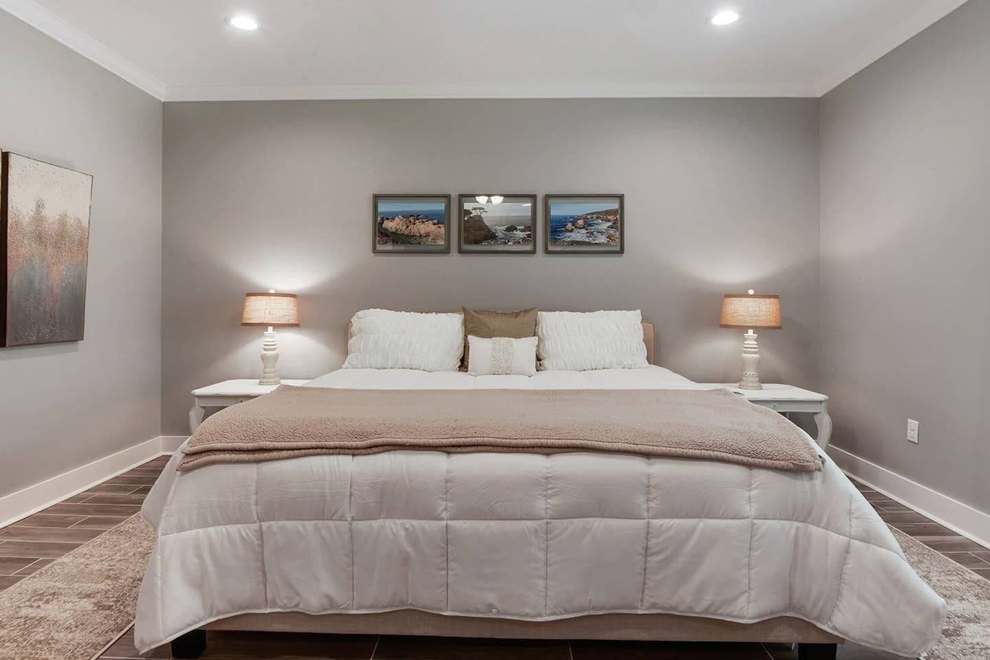 2 Schlafzimmer, Bügeleisen/Bügelbrett, kostenloses WLAN, Bettwäsche