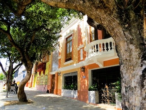 Façade de l’hébergement