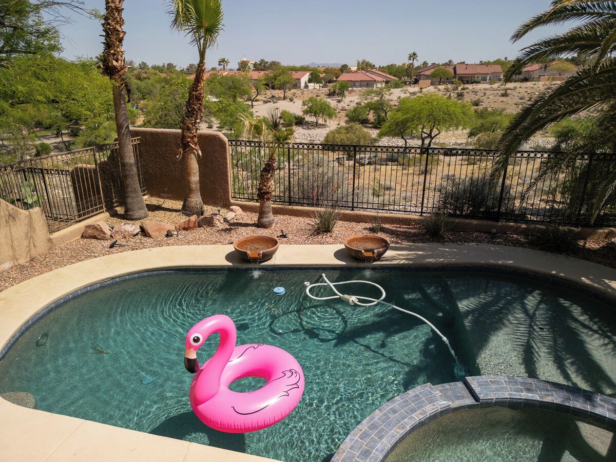 Summerlin Luxury View Home!POOL SPA BBQ 4 BD 3BA Pet OK