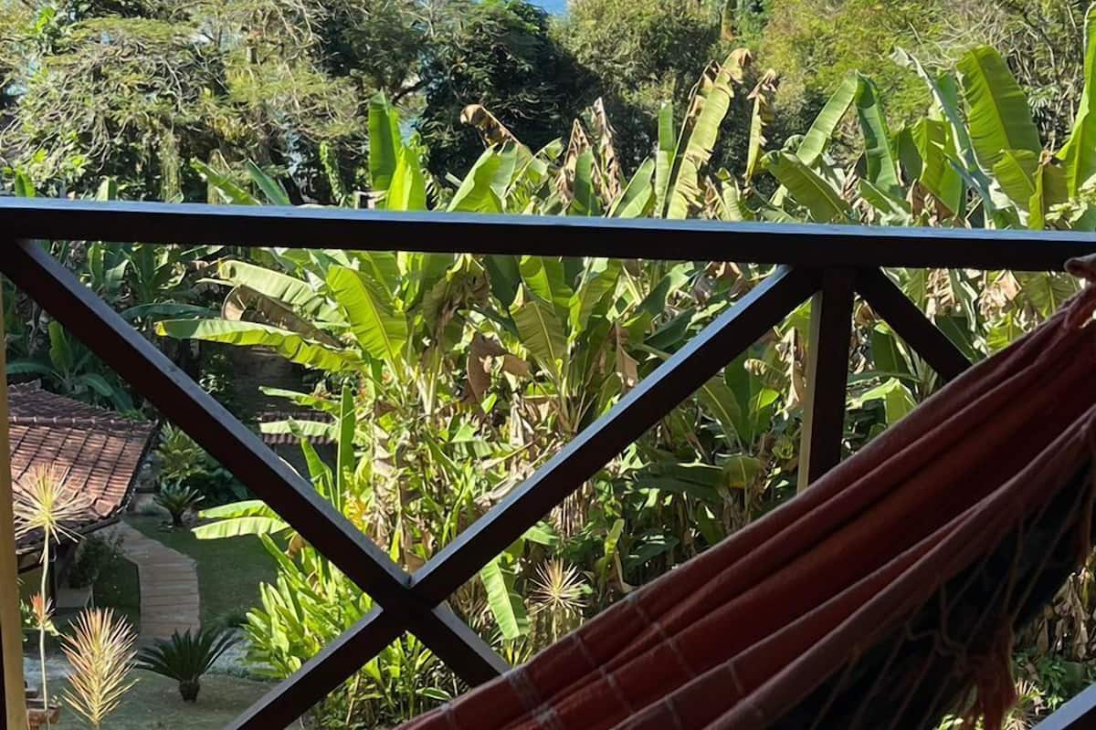 Uitzicht vanaf balkon