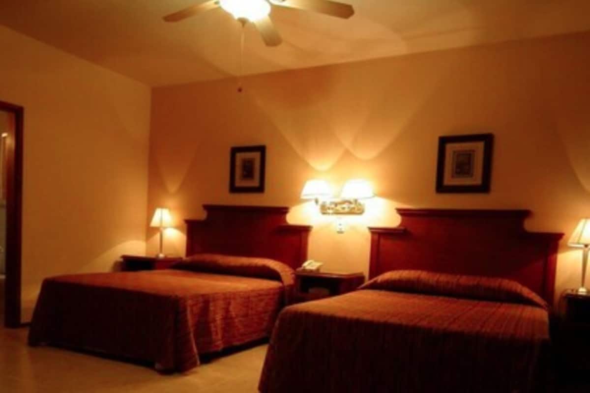 Family Room | In-room safe, desk, laptop workspace, blackout curtains