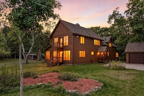 Exterior - Northern Lights Farmhouse with Hot Tub (Liberty Grove)