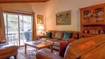 TV, fireplace, DVD player