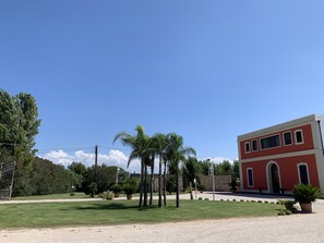 Fassade der Unterkunft