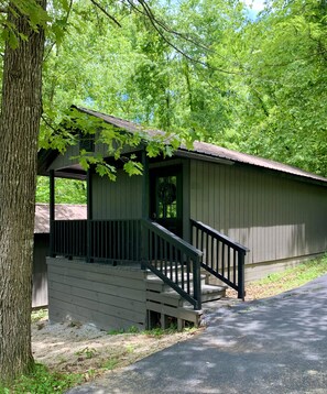 Exterior - Cozy Cabin 1 at Cave Run Cabins near Cave Run Lake & MSU (Morehead)