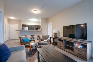 TV, DVD player, offices