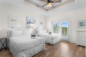 4 bedrooms, Internet, bed sheets