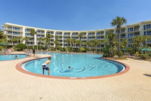 A heated pool - Paradise Villa - Gulf Views, Private + Community Pools, Easy Beach Access! (Miramar Beach)