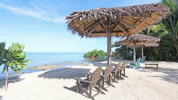 Vue depuis lâhĂ©bergement