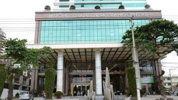 Overnatningsstedets facade