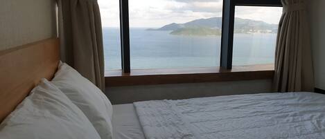 Lägenhet - havsutsikt (2 Beds) | Utsikt från rummet