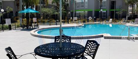 Außenpool, beheizter Pool