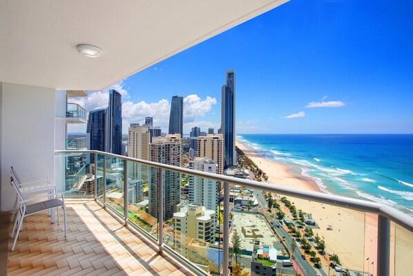 Premium Two-Bedroom Apartment with Ocean View | View from room - Peninsula Resort - Private Apartments (Surfers Paradise)