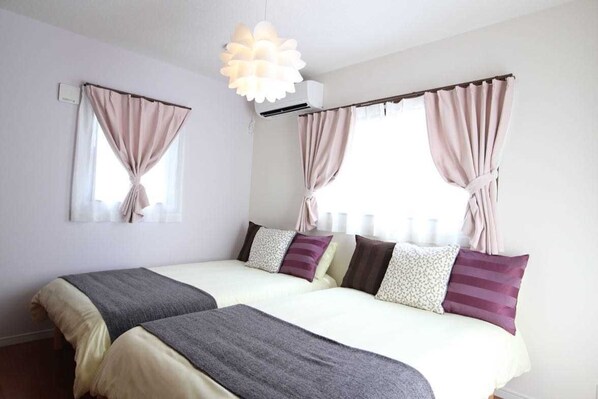 3 chambres, fer et planche à repasser, Wi-Fi gratuit