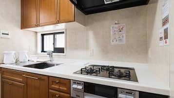 Rumah, 3 kamar tidur | Dapur pribadi | Lemari es, microwave, kompor, dan ketel listrik