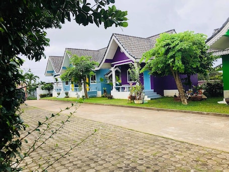 Detalle exterior. Baan Chom Chan Resort