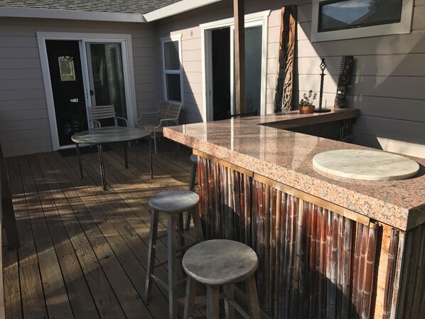 Terrace/patio - Casa De Brian - Spacious home with large back yard (Santa Cruz)