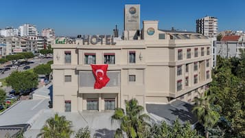 Fachada de la propiedad