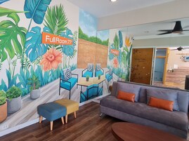 Sala de estar en el lobby