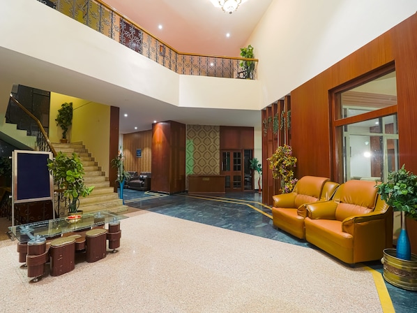 Sala de estar en el lobby