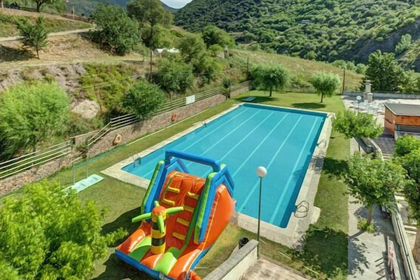 Seasonal outdoor pool