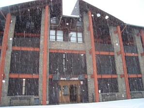 Overnatningsstedets facade