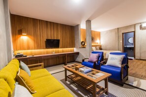 Villa, 3 Bedrooms, Private Pool | Living room | Flat-screen TV - Kuta Legian Villa (Kuta)