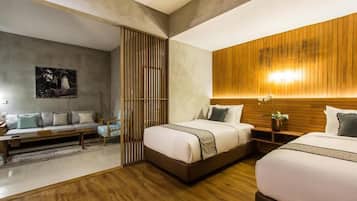 Villa, 2 slaapkamers, privézwembad | 3 slaapkamers, een bureau, geluiddichte muren, gratis wifi