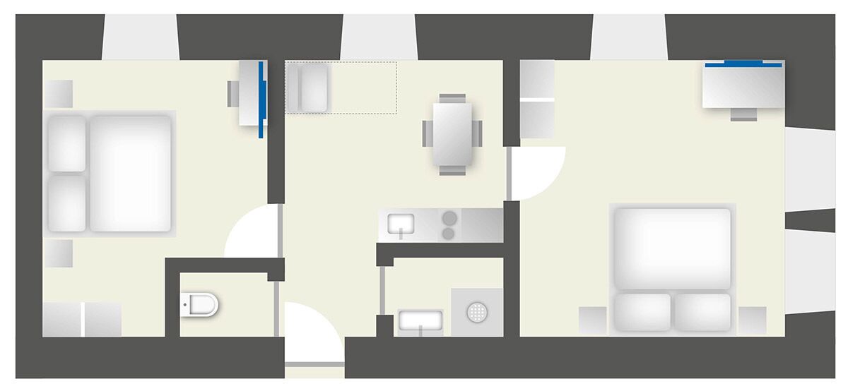 مخطط تصميم الطابق