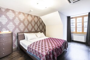 Apartamento luxo | 2 quartos, individualmente decorados, individualmente mobiliados