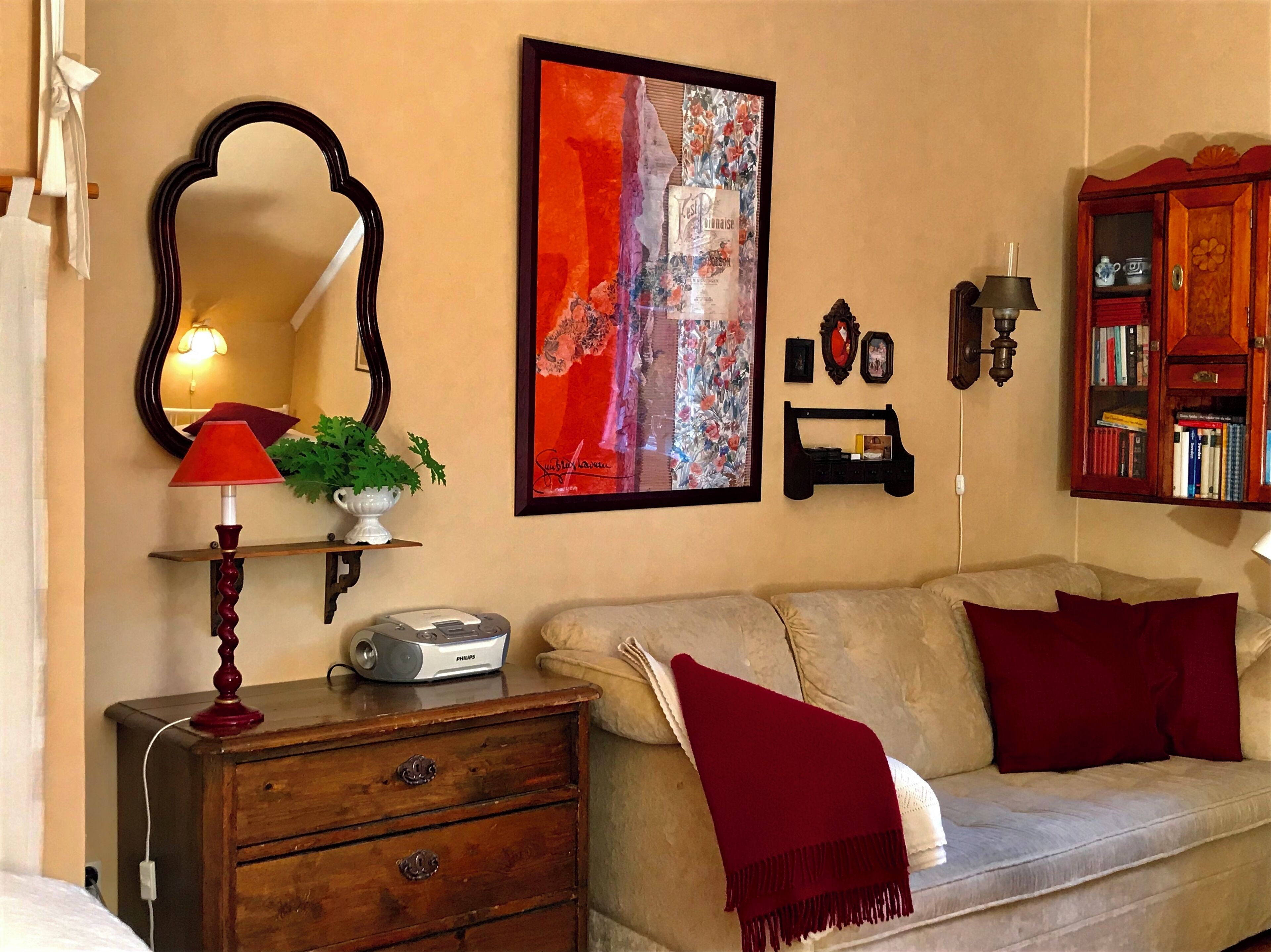 Hypo-allergenic bedding, individually decorated, individually furnished