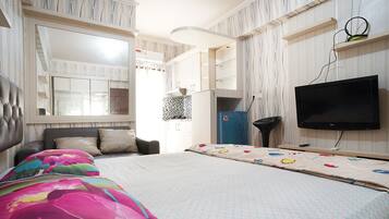 Estúdio | Wi-Fi de cortesia, roupa de cama