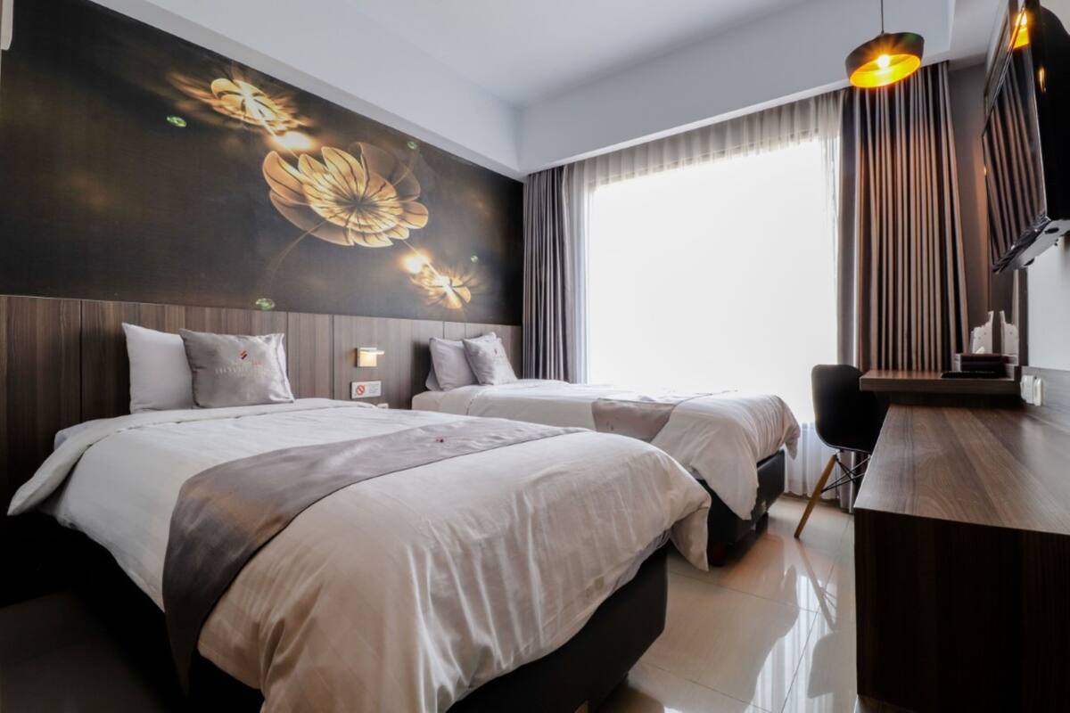 Habitación Deluxe con 2 camas individuales | Wifi gratis
